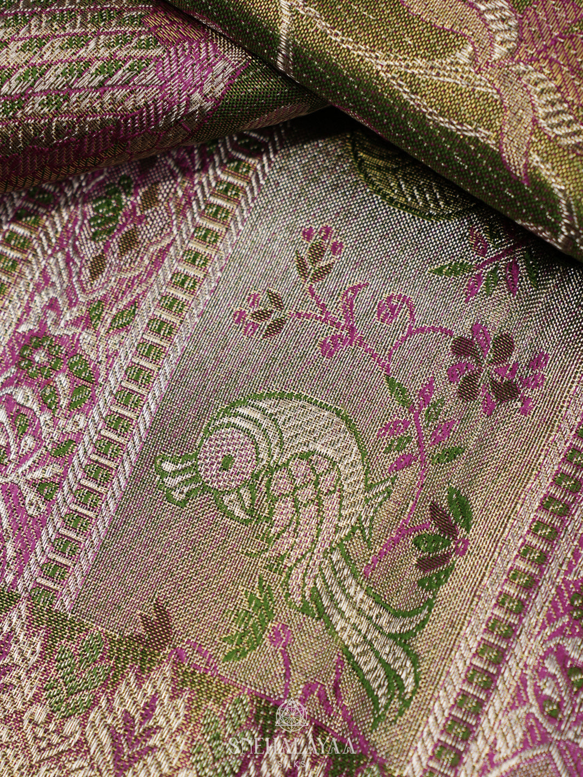 Green Kanjivaram Silk Saree