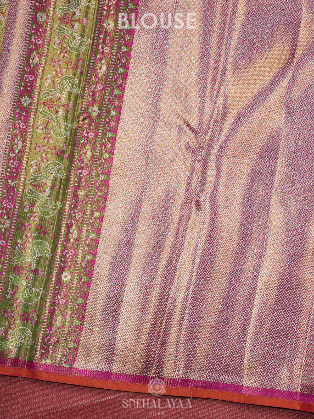 Green Kanjivaram Silk Saree