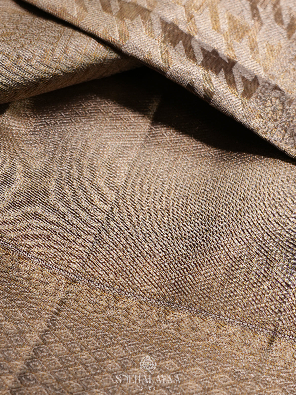 Grey Kanjivaram Silk Saree