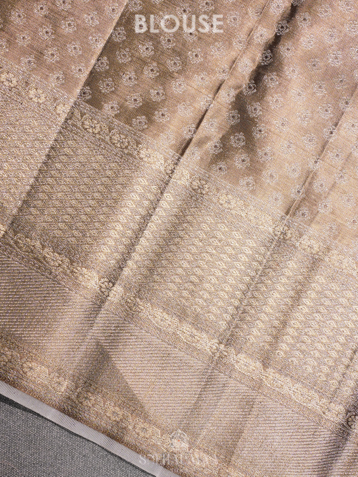 Grey Kanjivaram Silk Saree