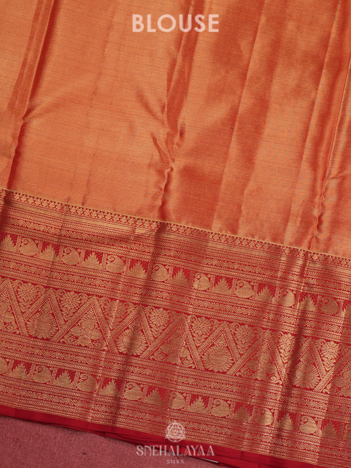 Beige Kanjivaram Silk Saree