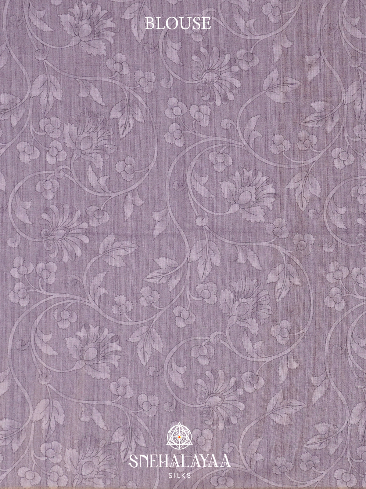 Pastel Purple  Linen Saree