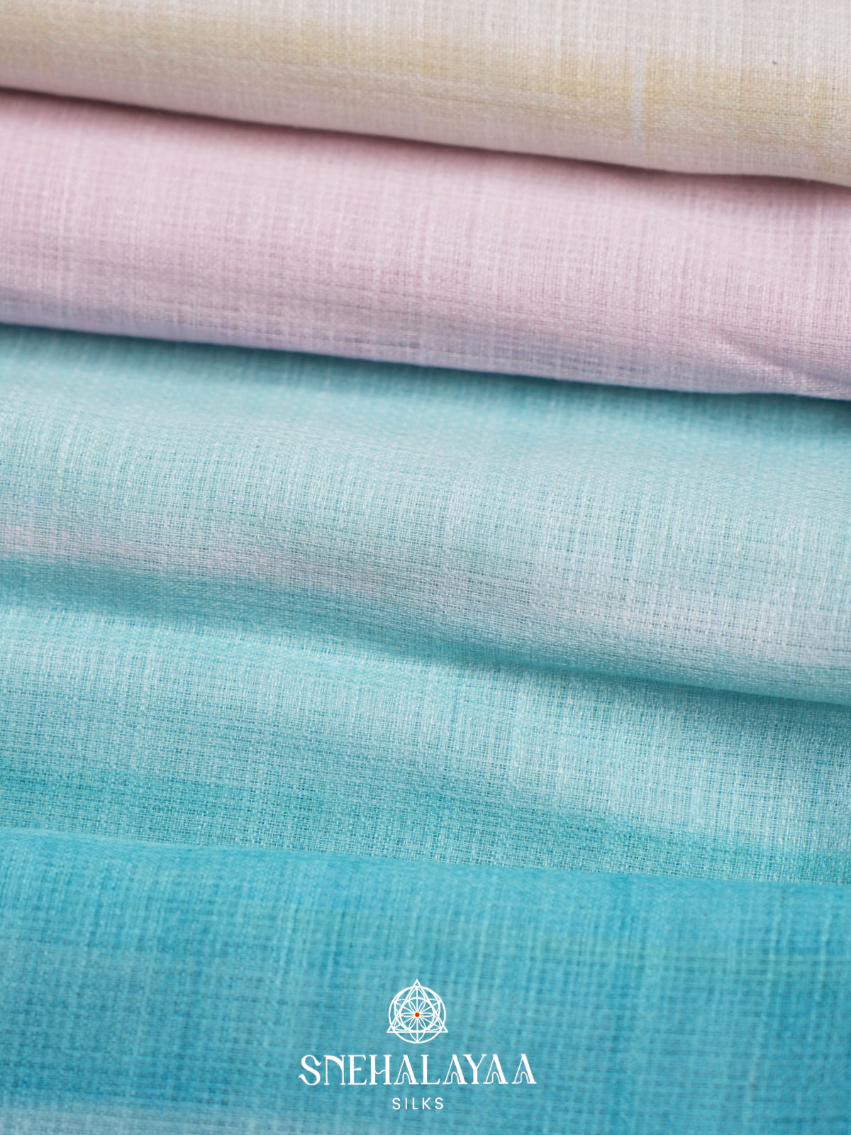 Multicolour  Linen Saree