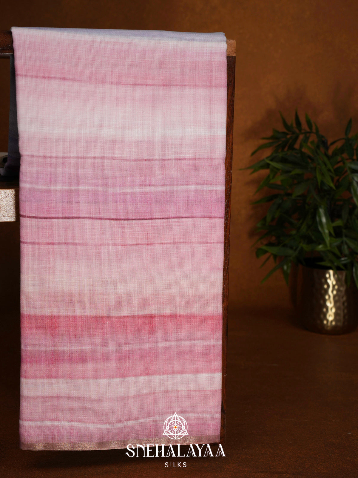 Multicolour  Linen Saree