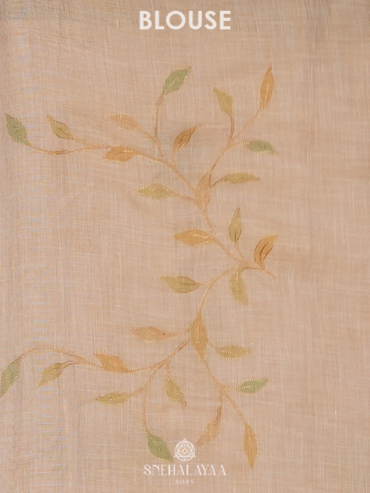 Off White Linen Saree