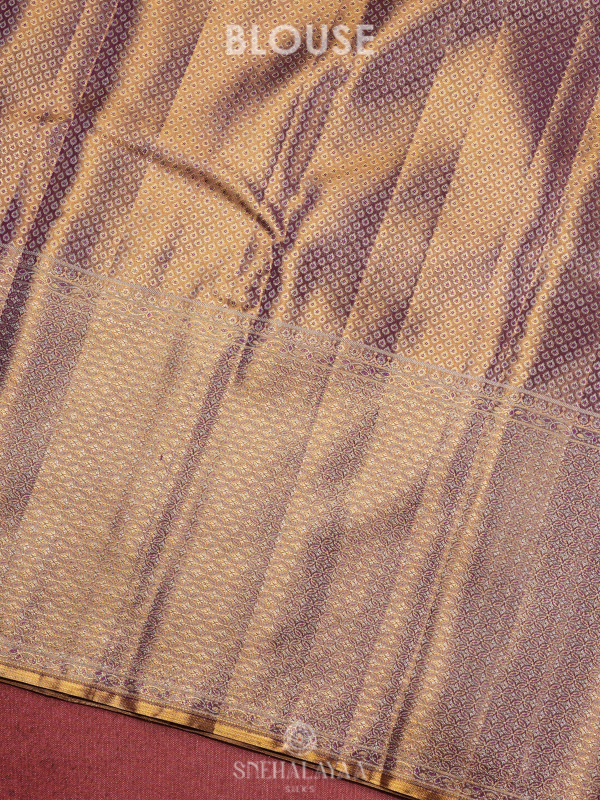 Yellow Kanjivaram Silk Saree