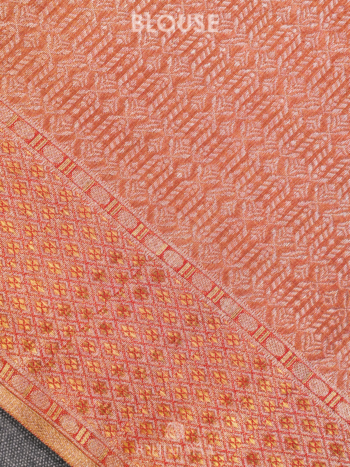 Rose Pink Kanjivaram Silk Saree