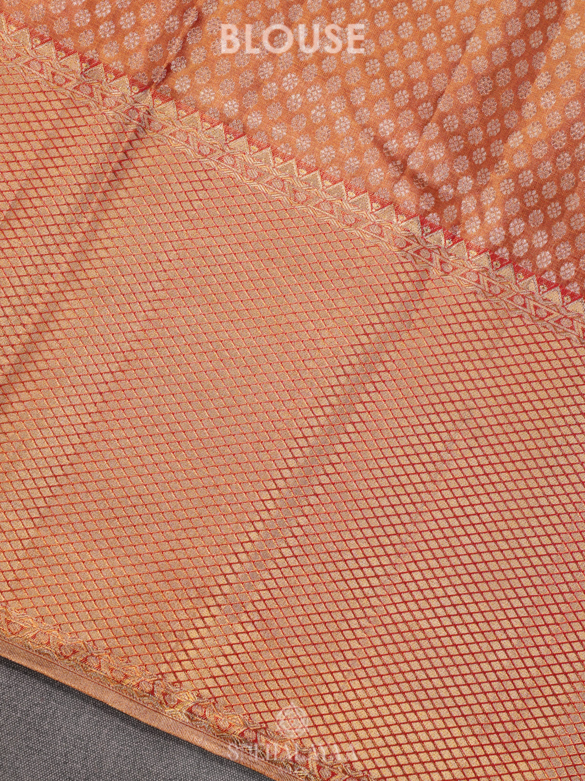 Golden Yellow Kanjivaram Silk Saree