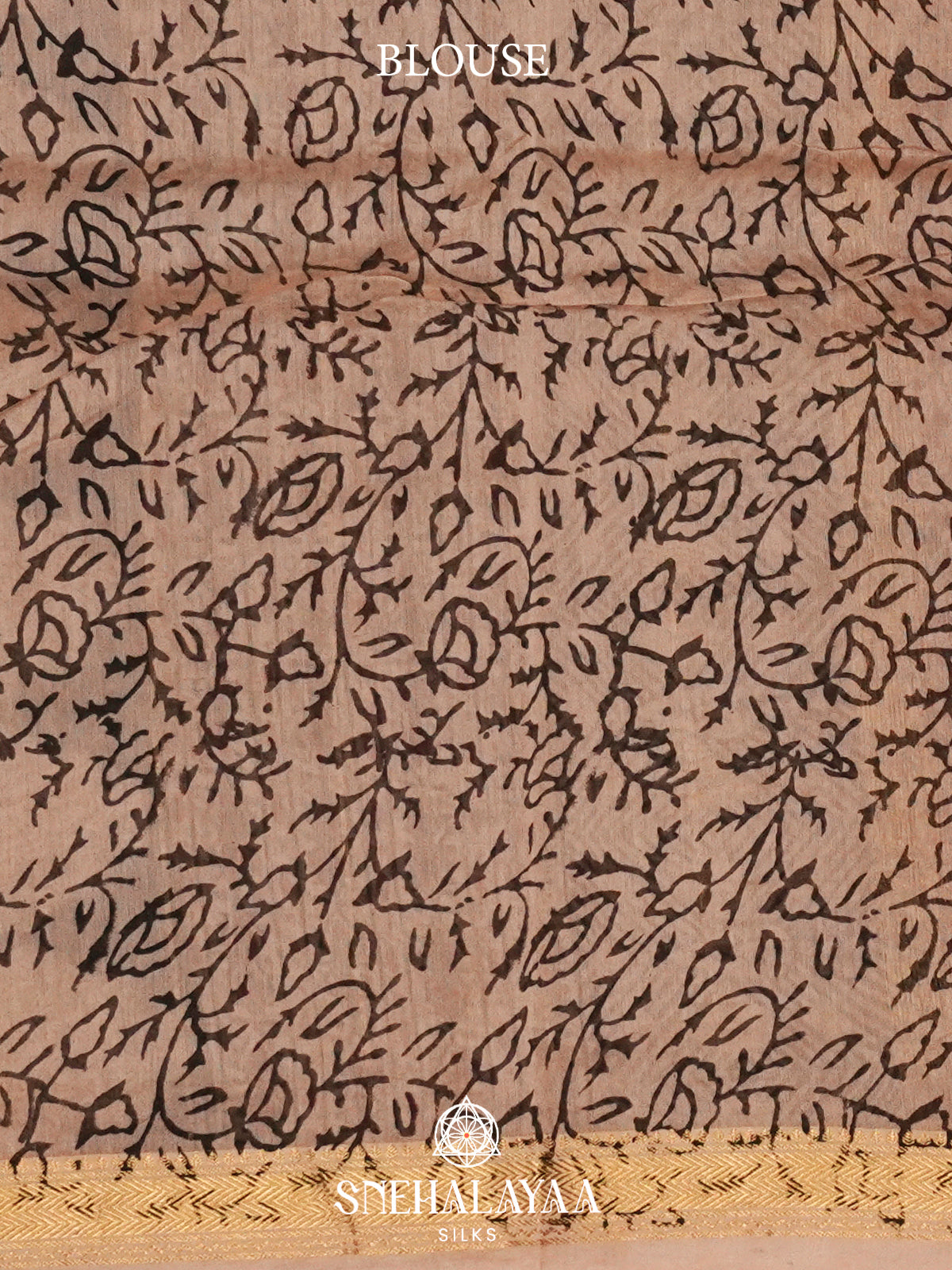 Maroon Chanderi Saree