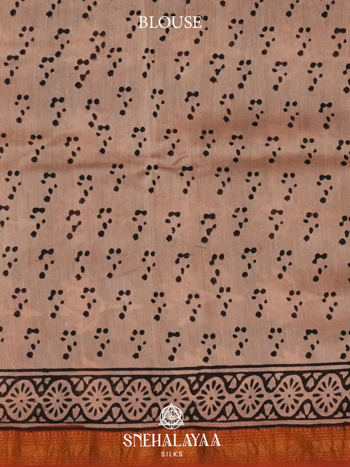 Maroon Chanderi Saree