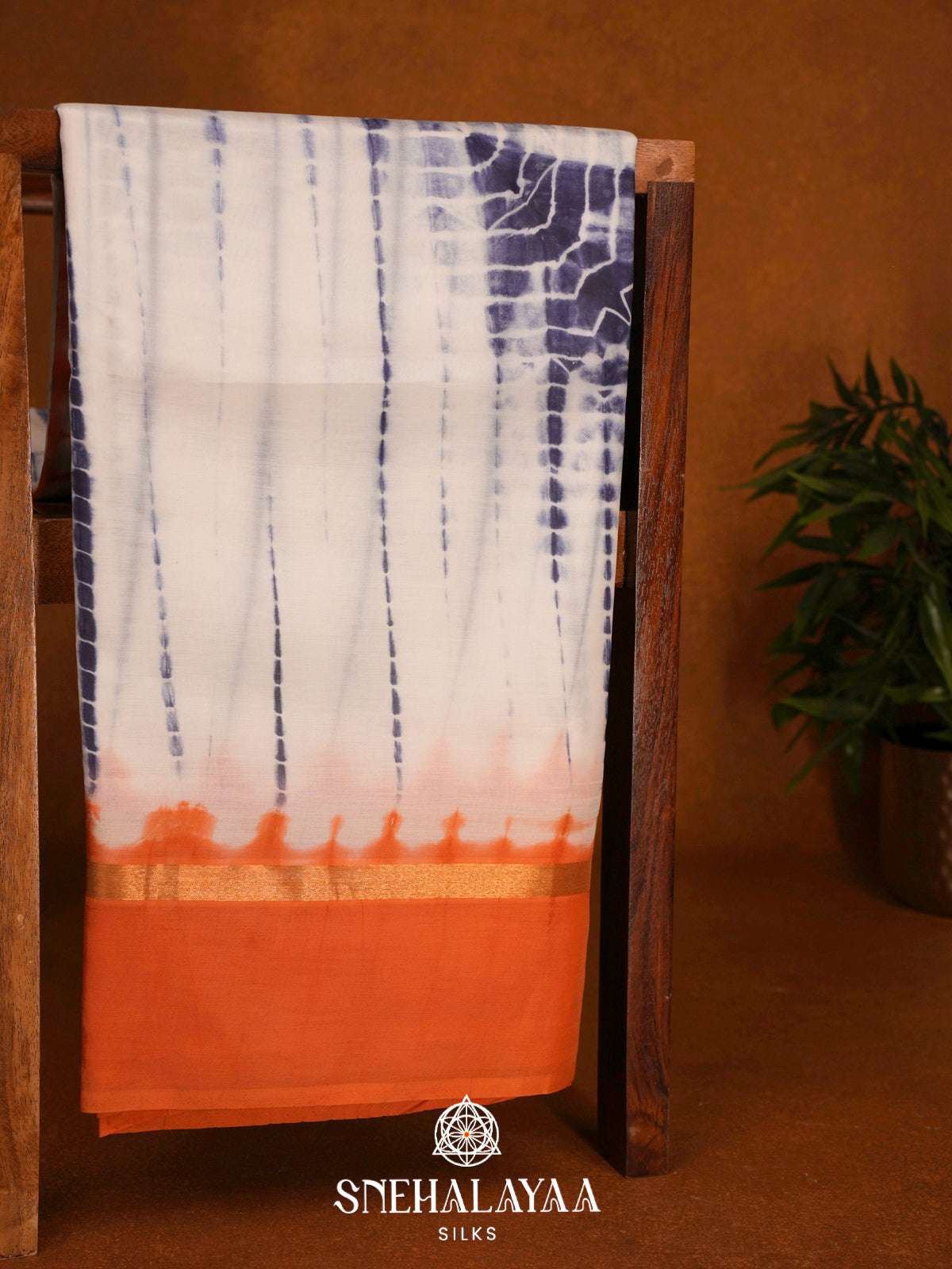 Off White Modal Silk Saree