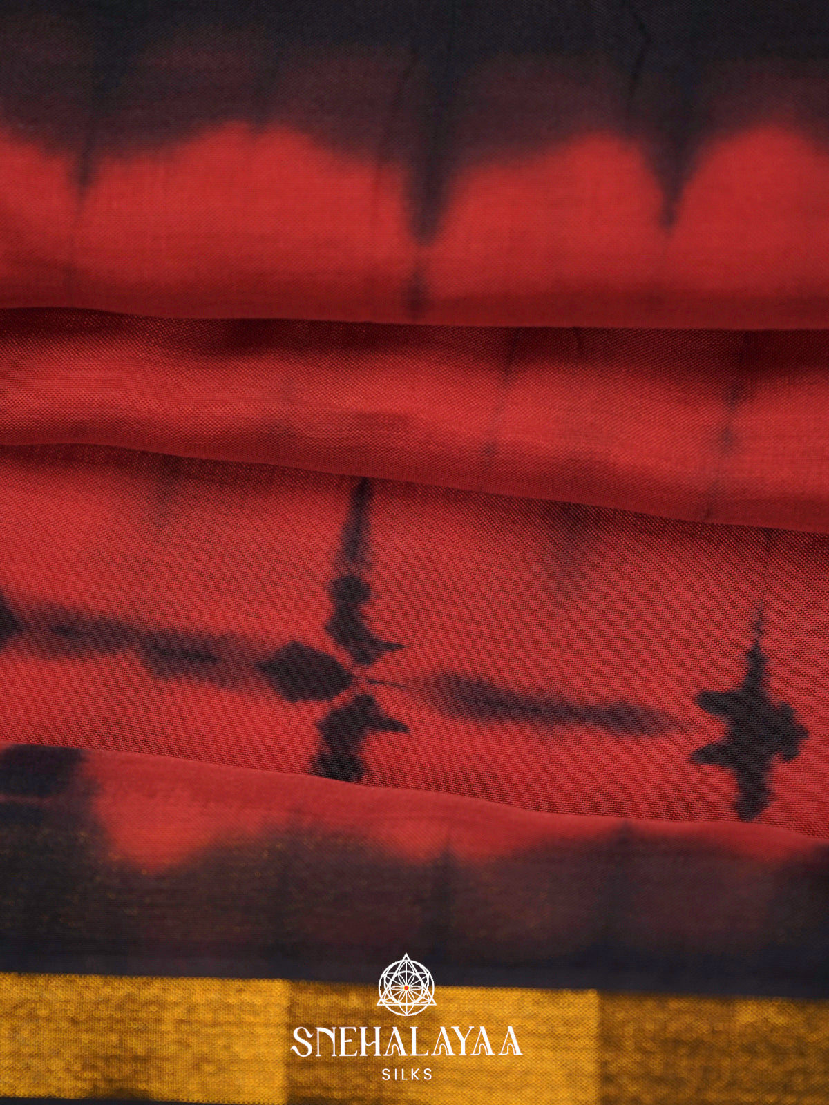 Red Modal Silk Saree
