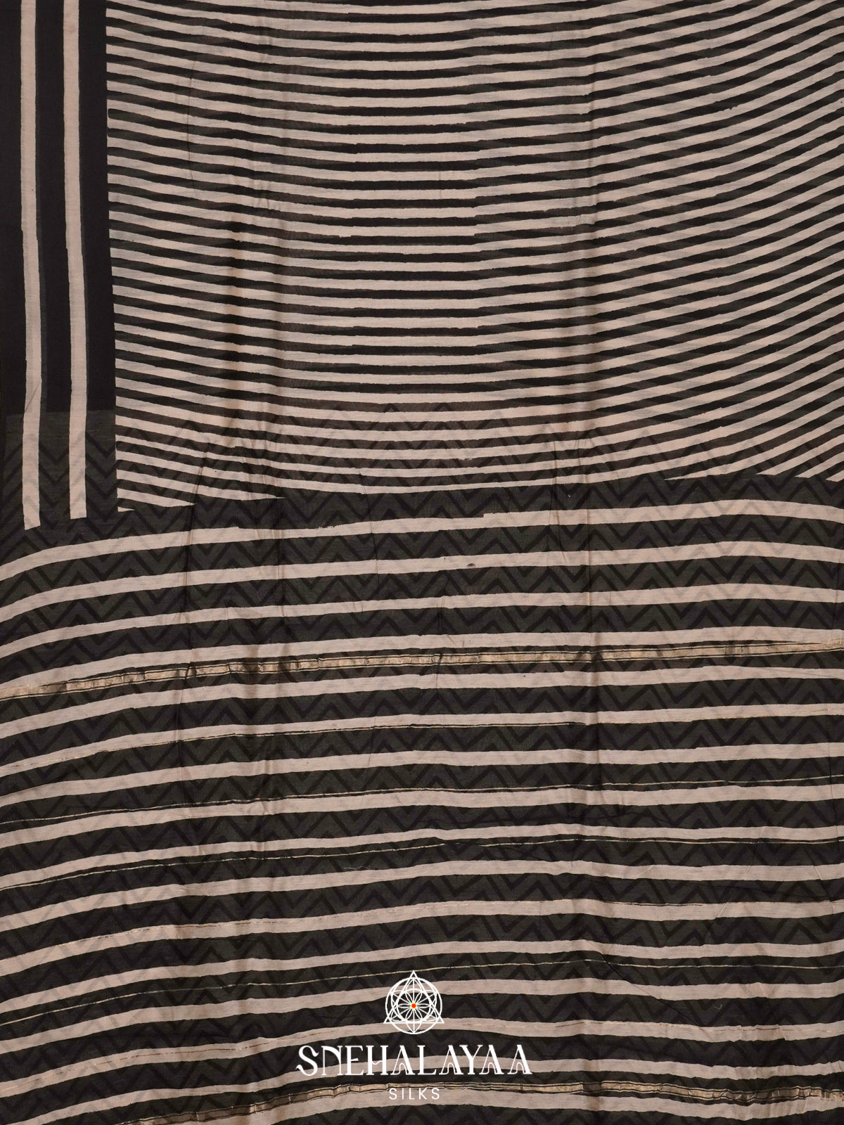 Off White Chanderi Saree