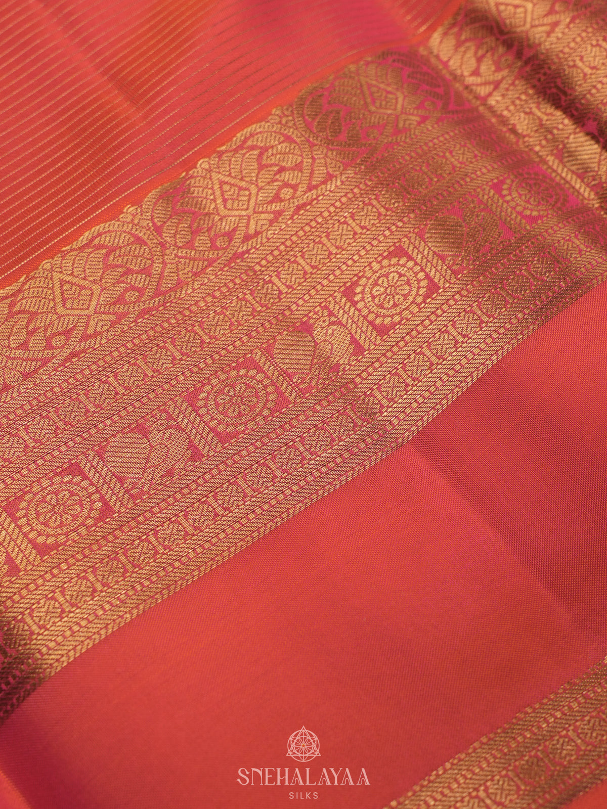 Pink Kanjivaram Silk Saree