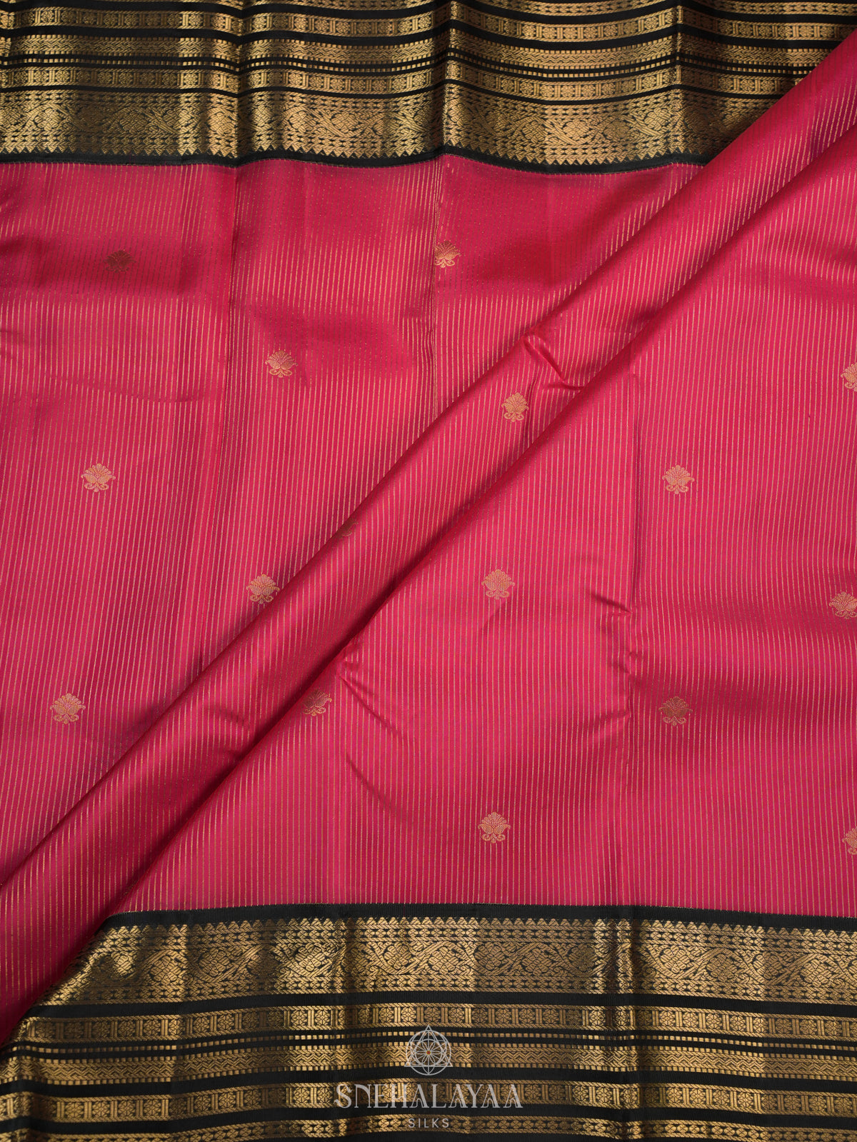 Pink Kanjivaram Silk Saree