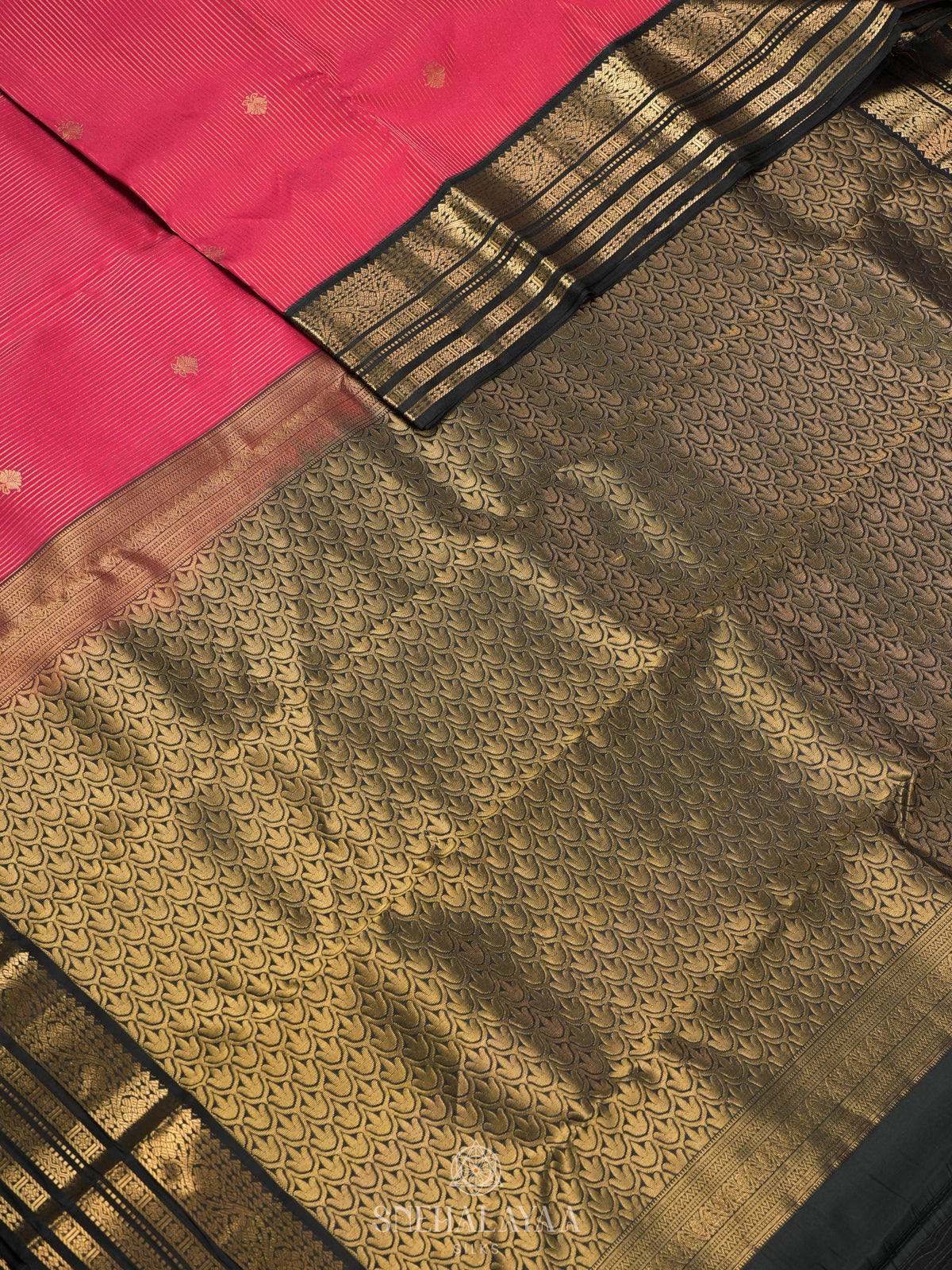 Pink Kanjivaram Silk Saree