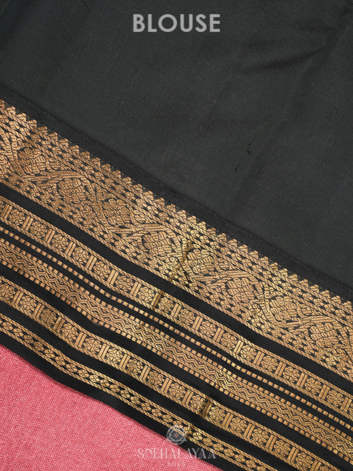 Pink Kanjivaram Silk Saree