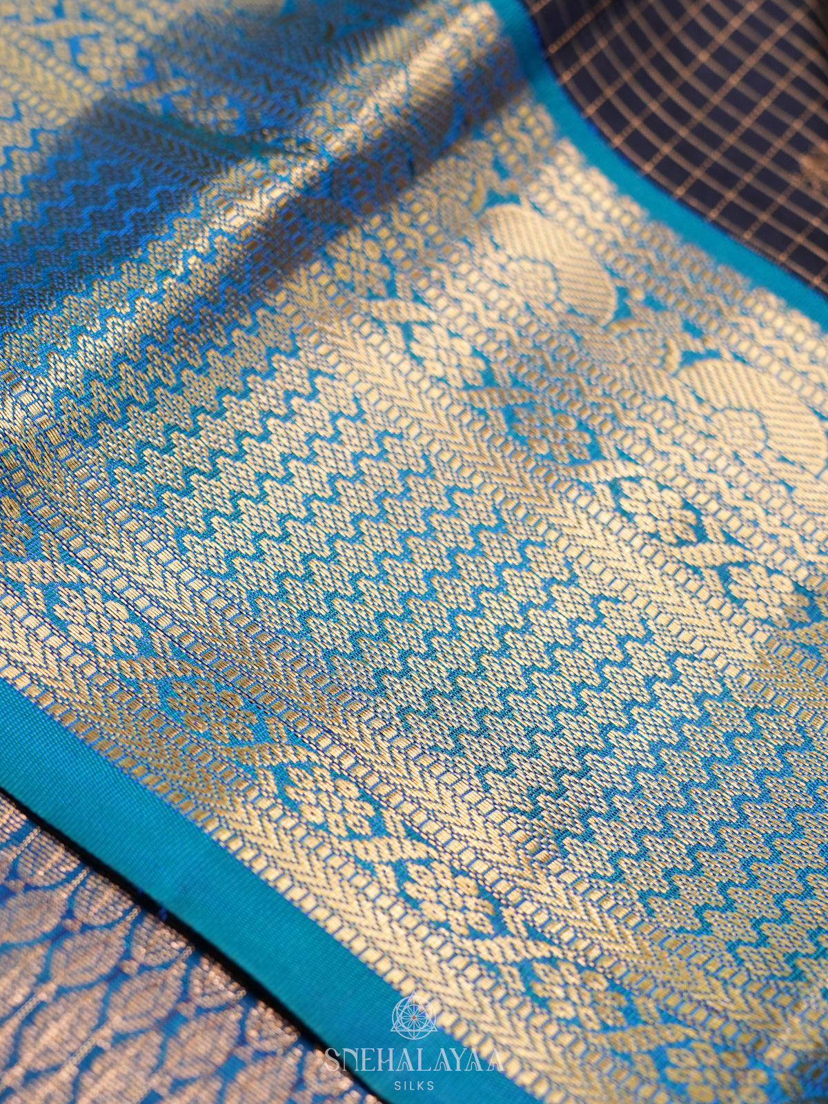 Black Kanjivaram Silk Saree