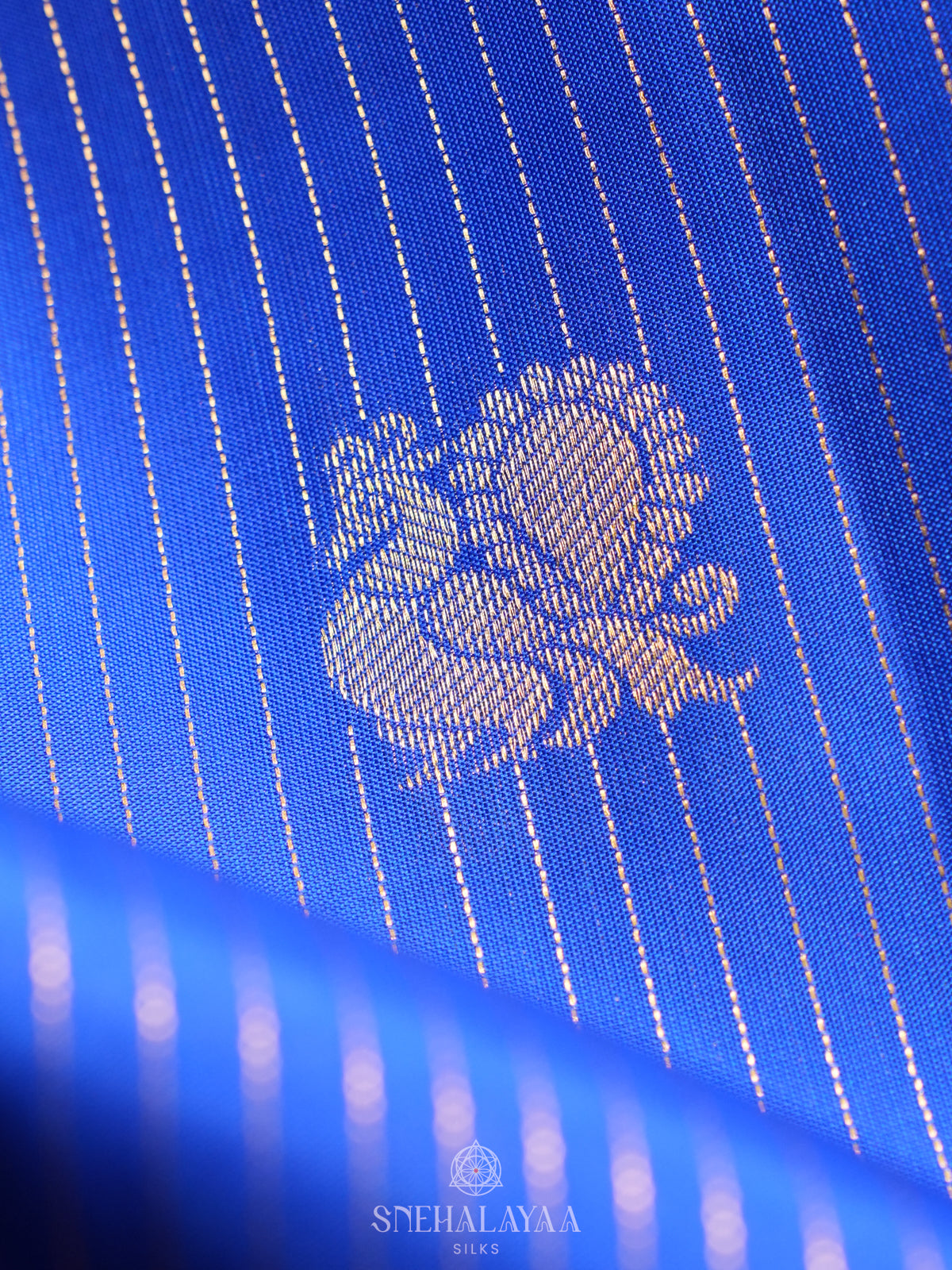 Royal Blue Kanjivaram Silk Saree