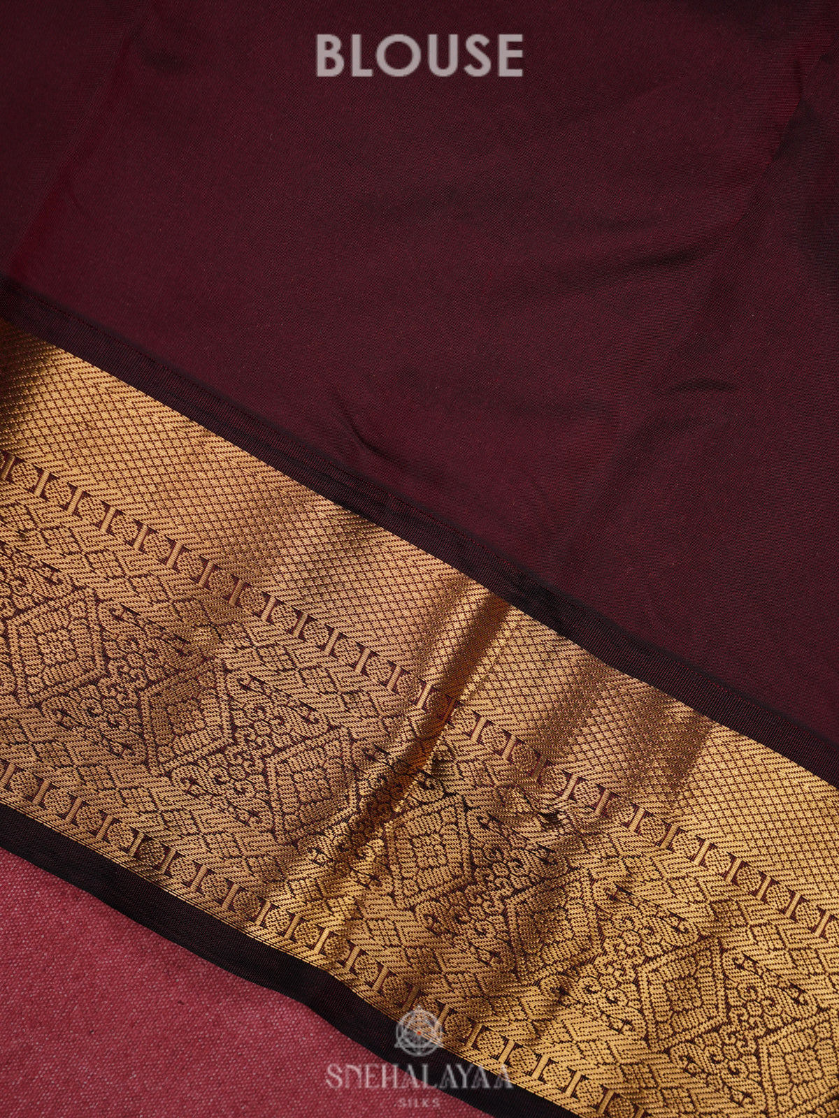 Cream Kanjivaram Silk Saree