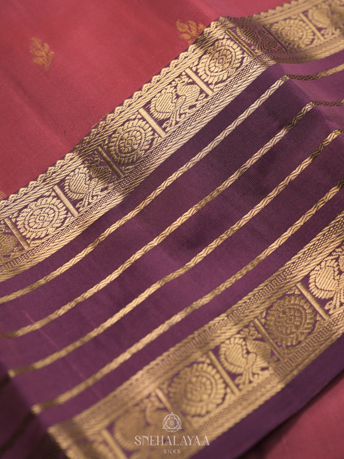 Pink Kanjivaram Silk Saree