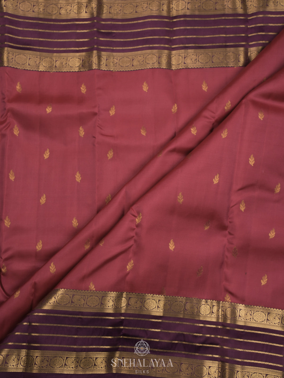 Pink Kanjivaram Silk Saree