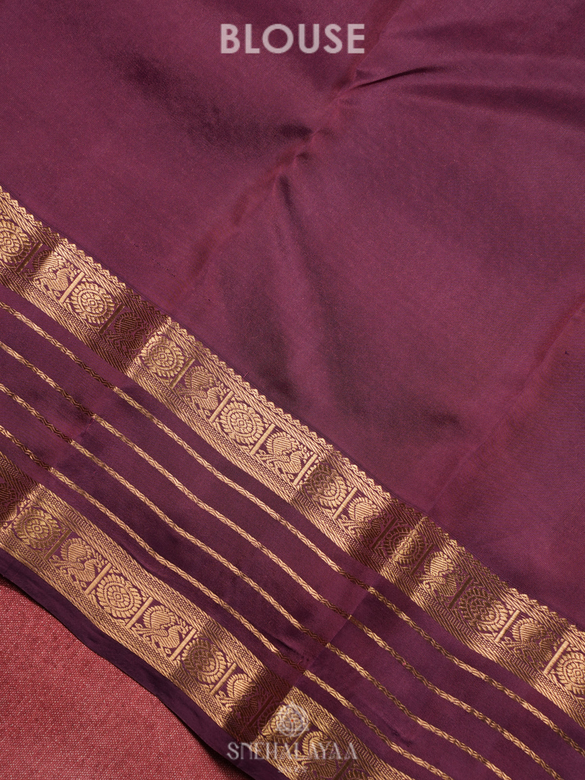 Pink Kanjivaram Silk Saree