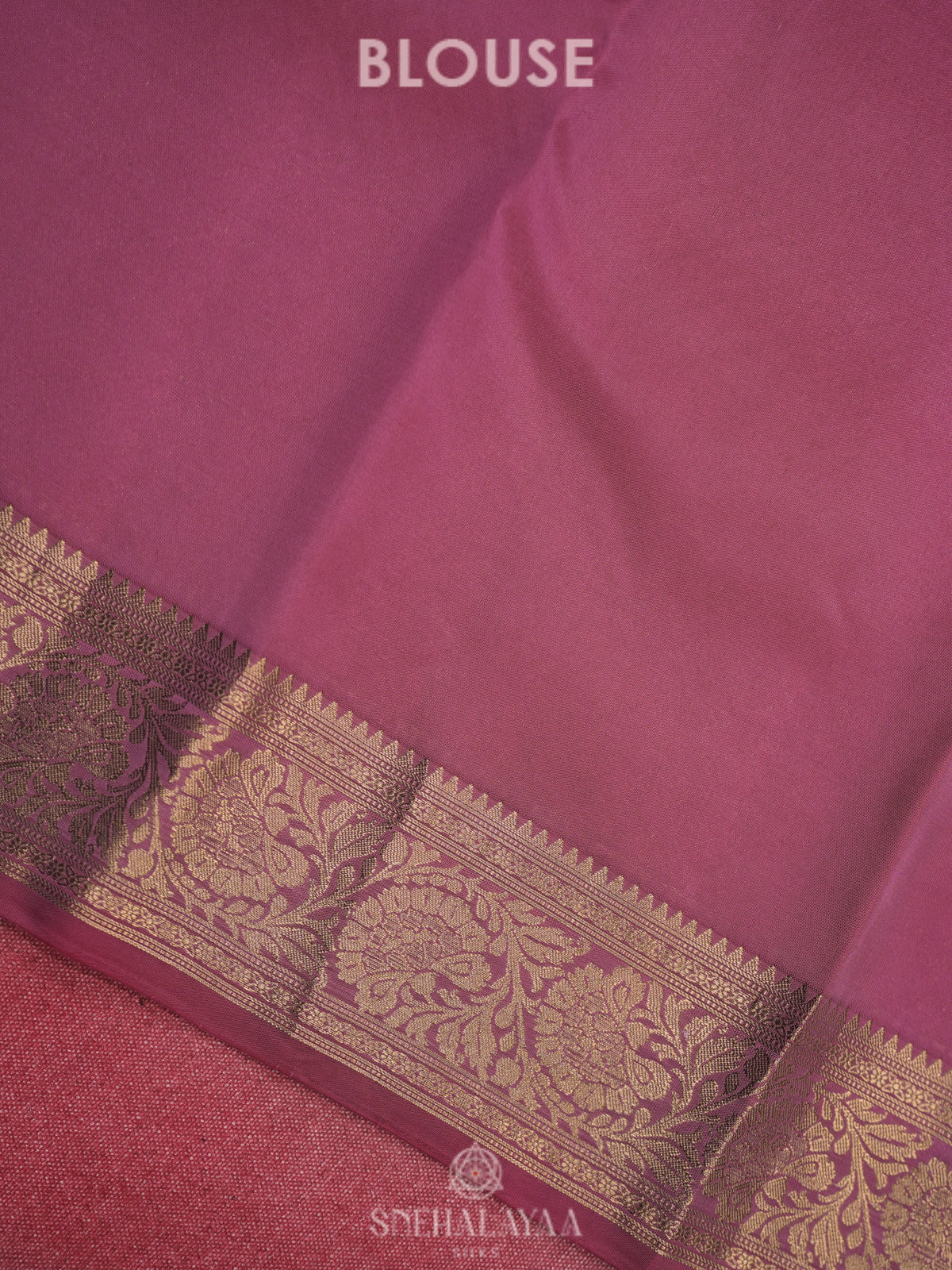 Pink Kanjivaram Silk Saree