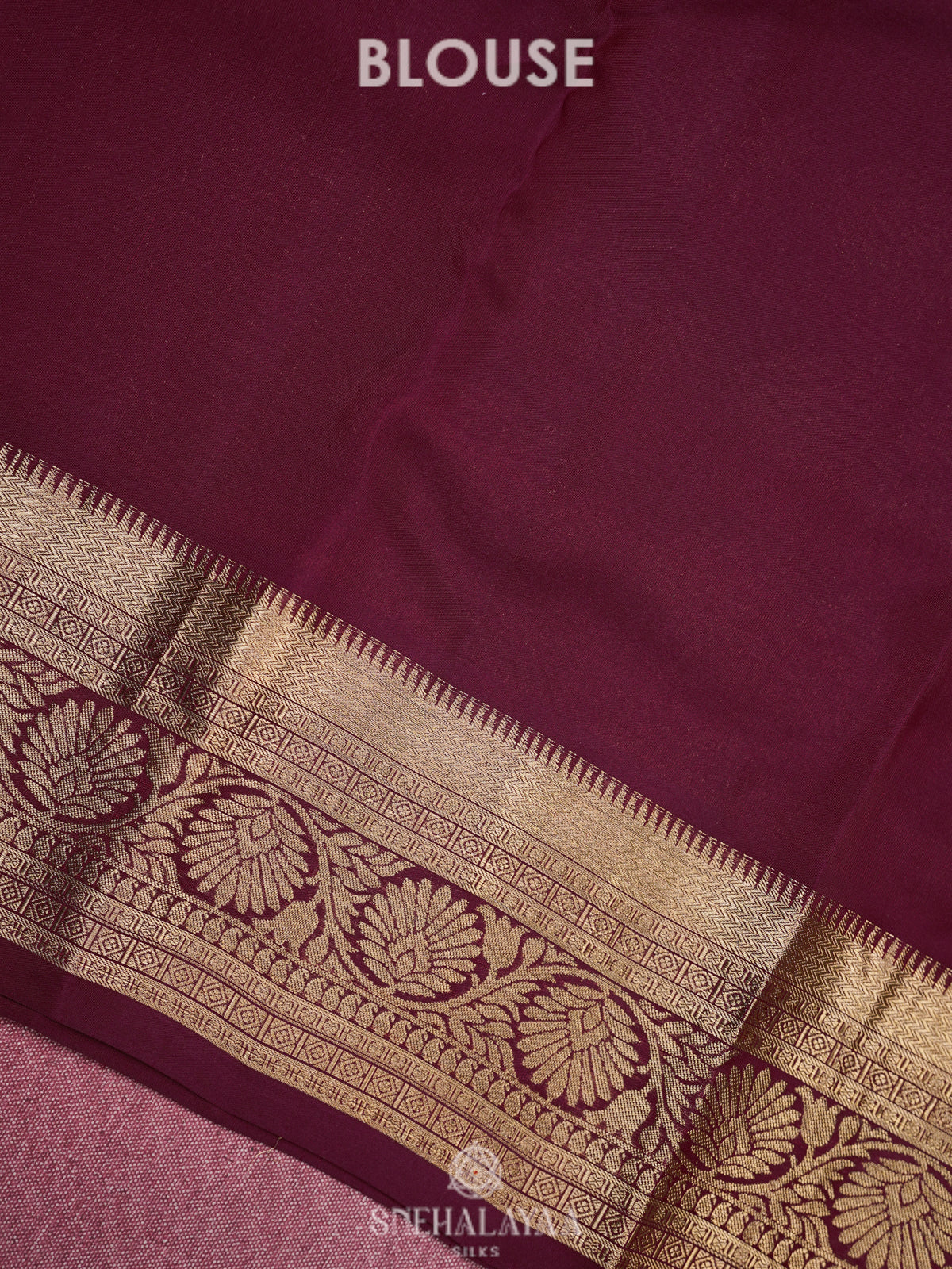 Pink Kanjivaram Silk Saree