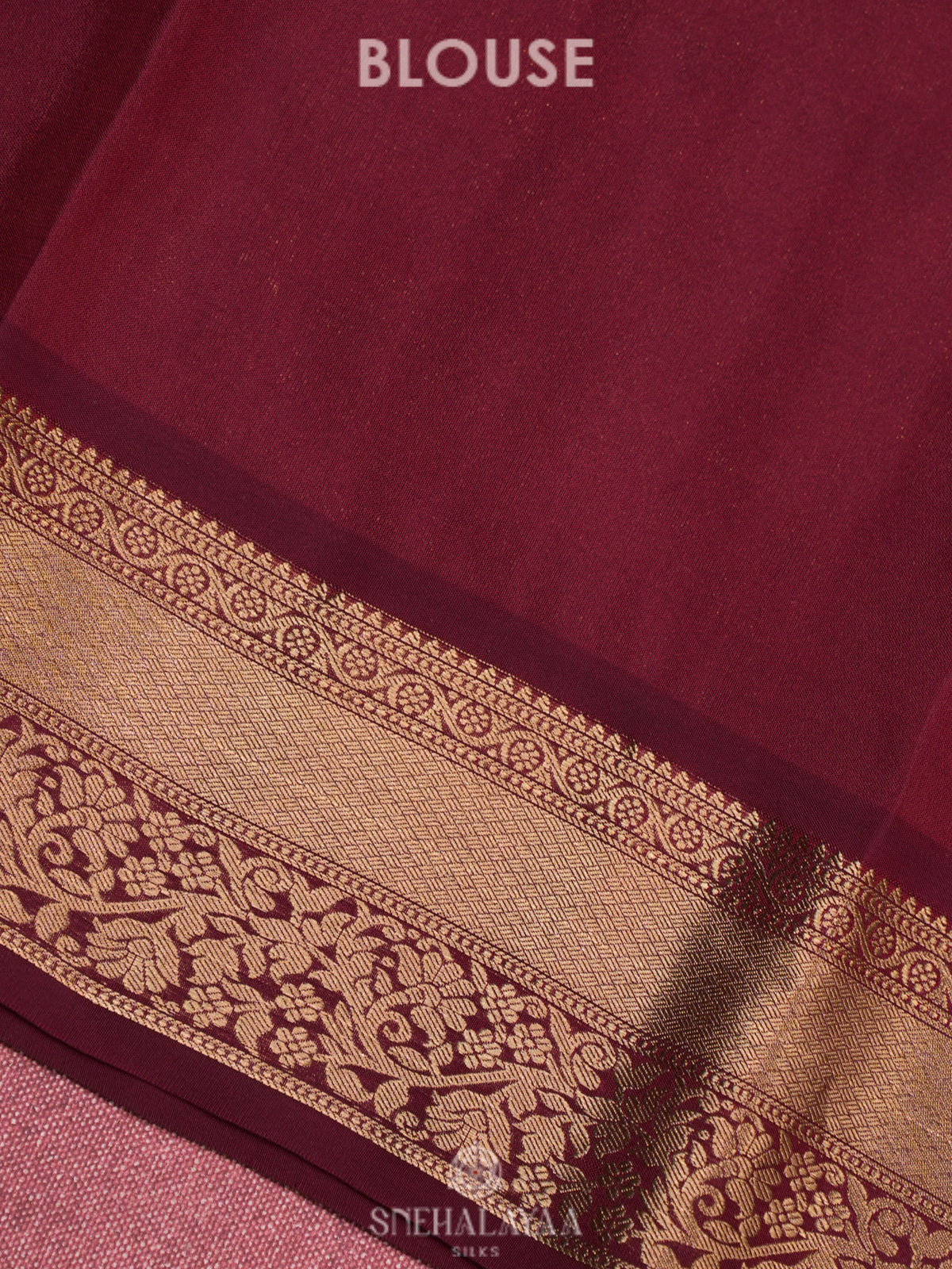 Brown Kanjivaram Silk Saree