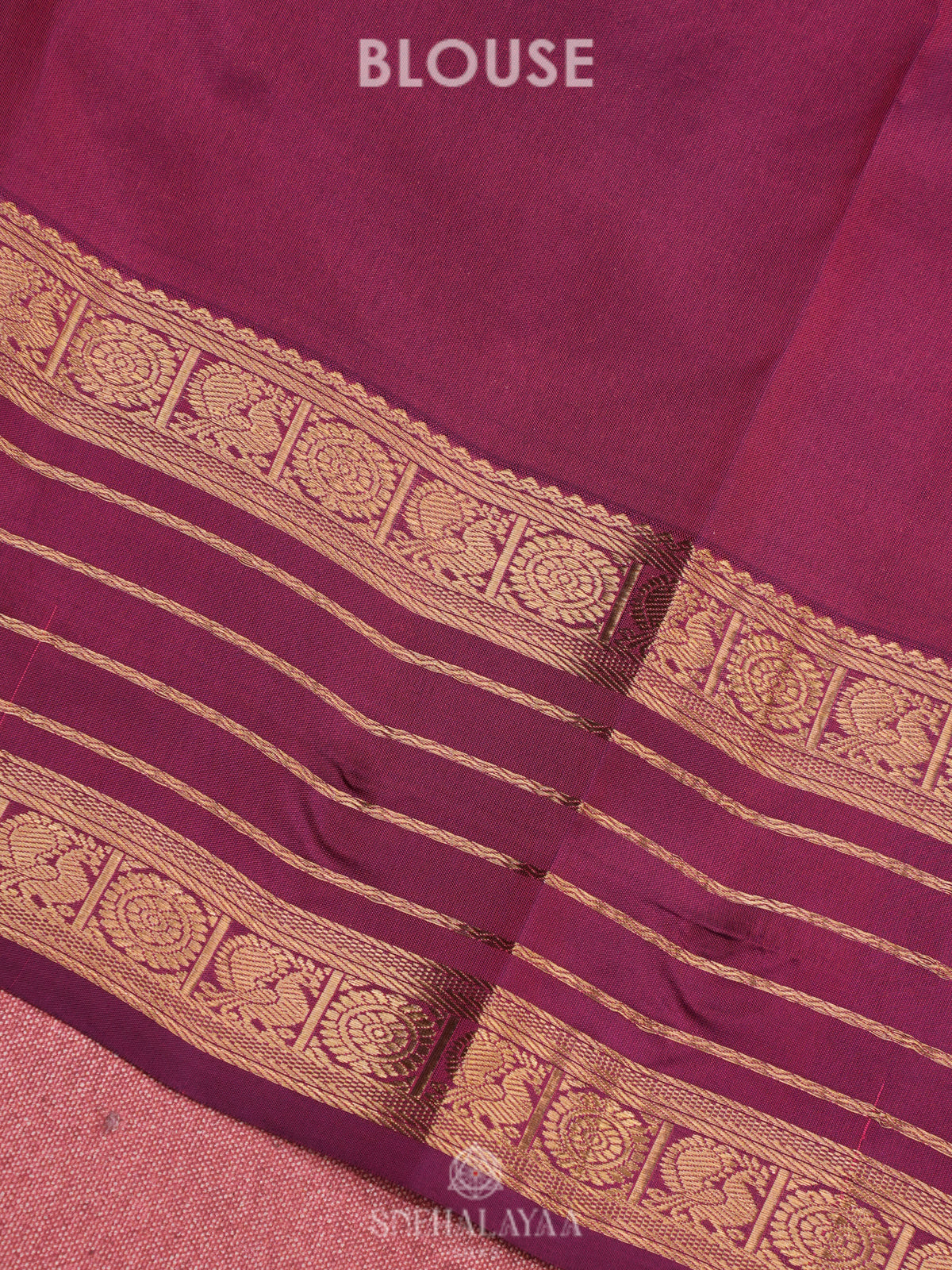 Brown Kanjivaram Silk Saree