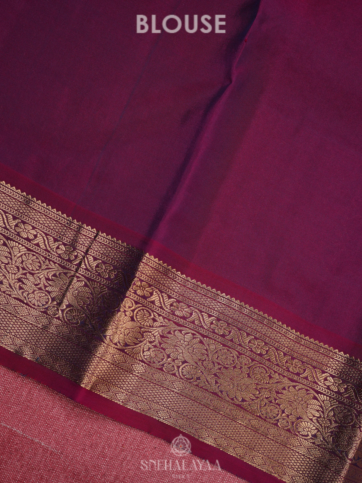 Brown Kanjivaram Silk Saree