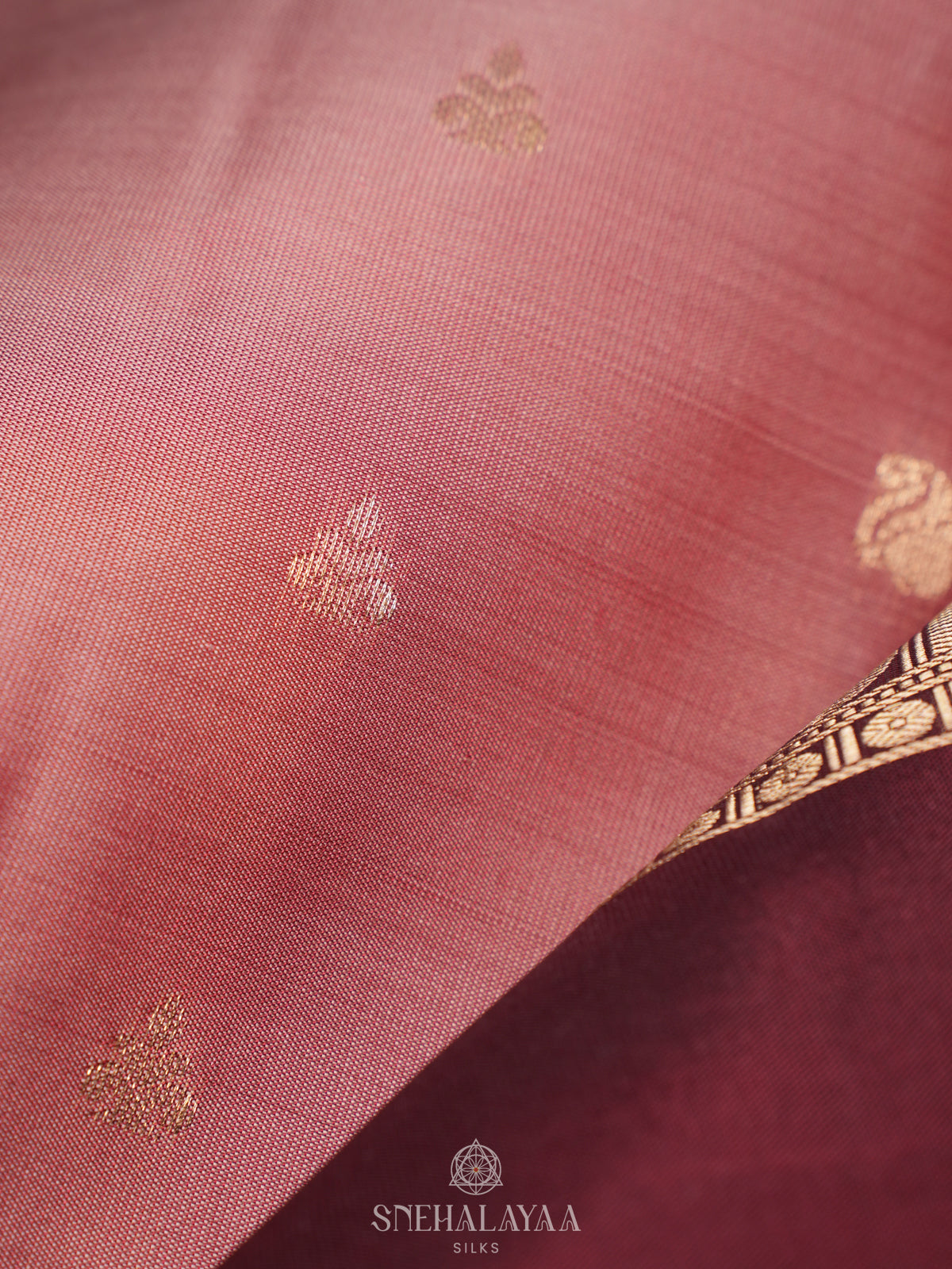 Pink Kanjivaram Silk Saree