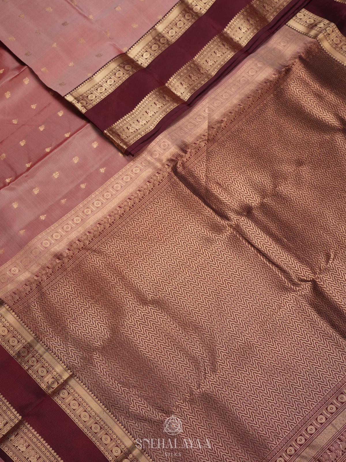 Pink Kanjivaram Silk Saree