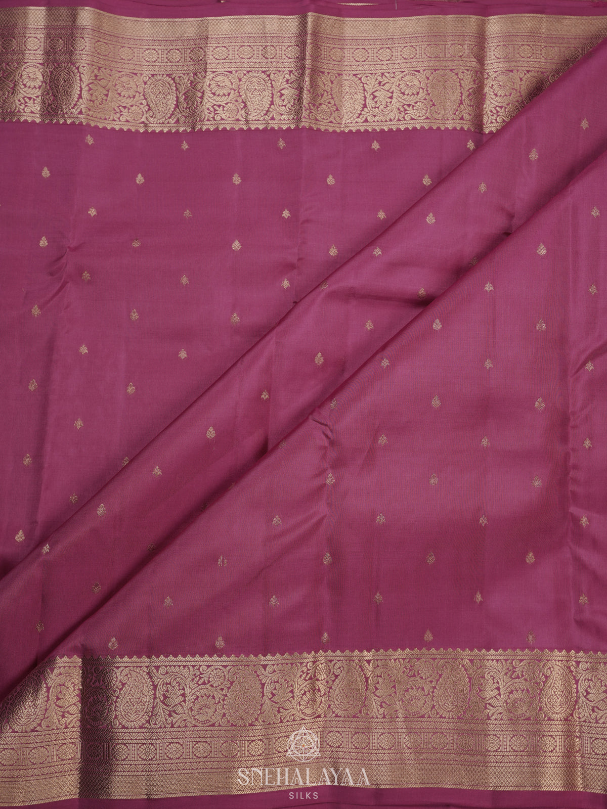 Pink Kanjivaram Silk Saree