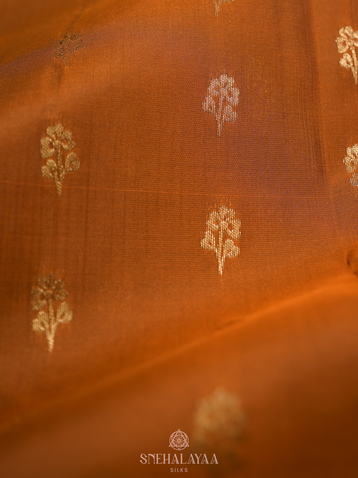 Mustard Kanjivaram Silk Saree