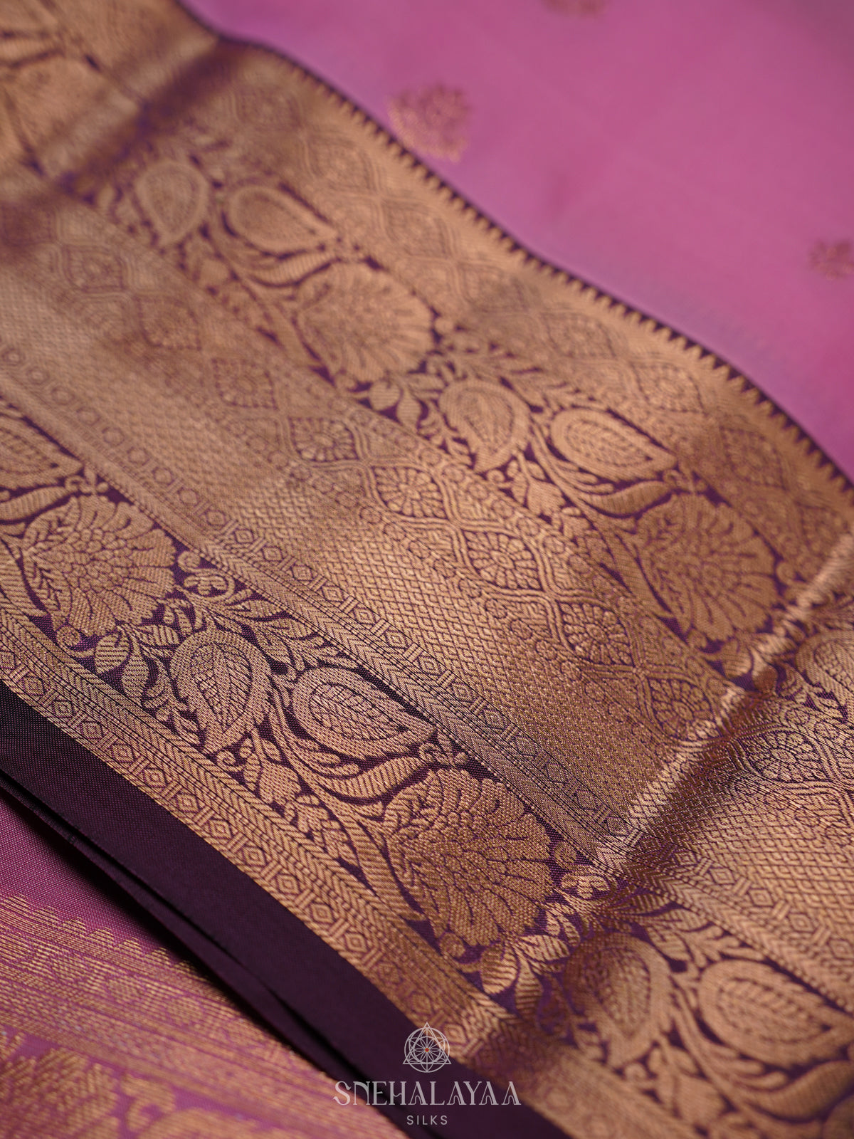 Pink Kanjivaram Silk Saree