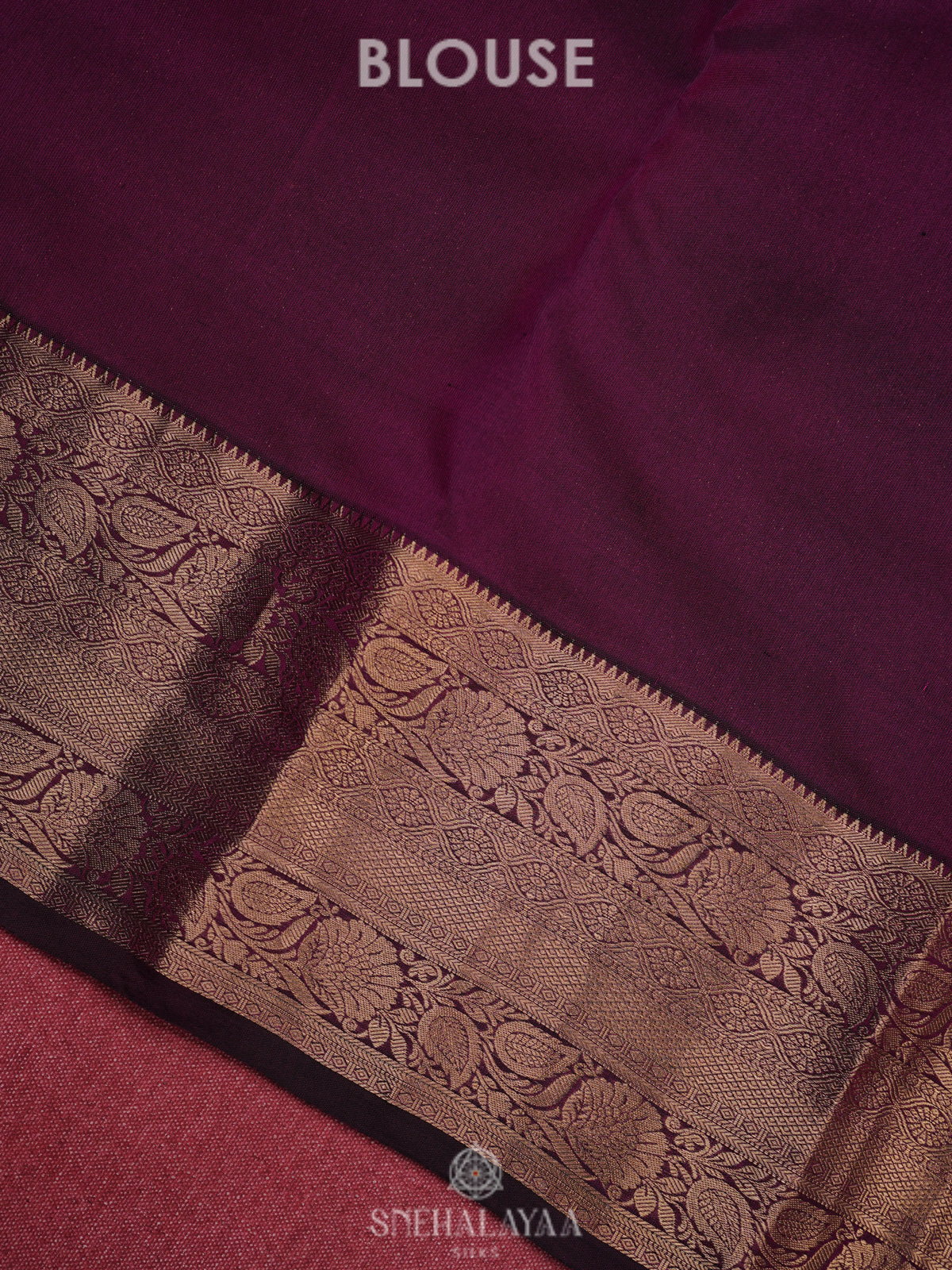 Pink Kanjivaram Silk Saree