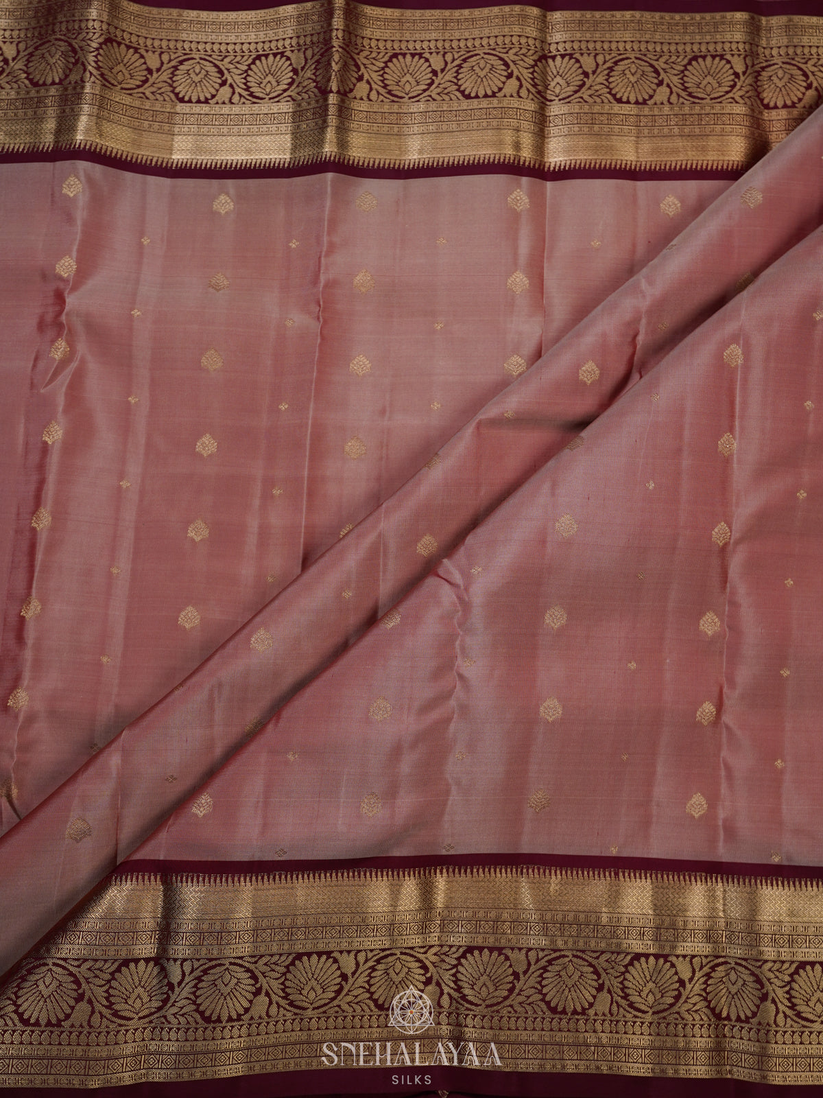 Pink Kanjivaram Silk Saree