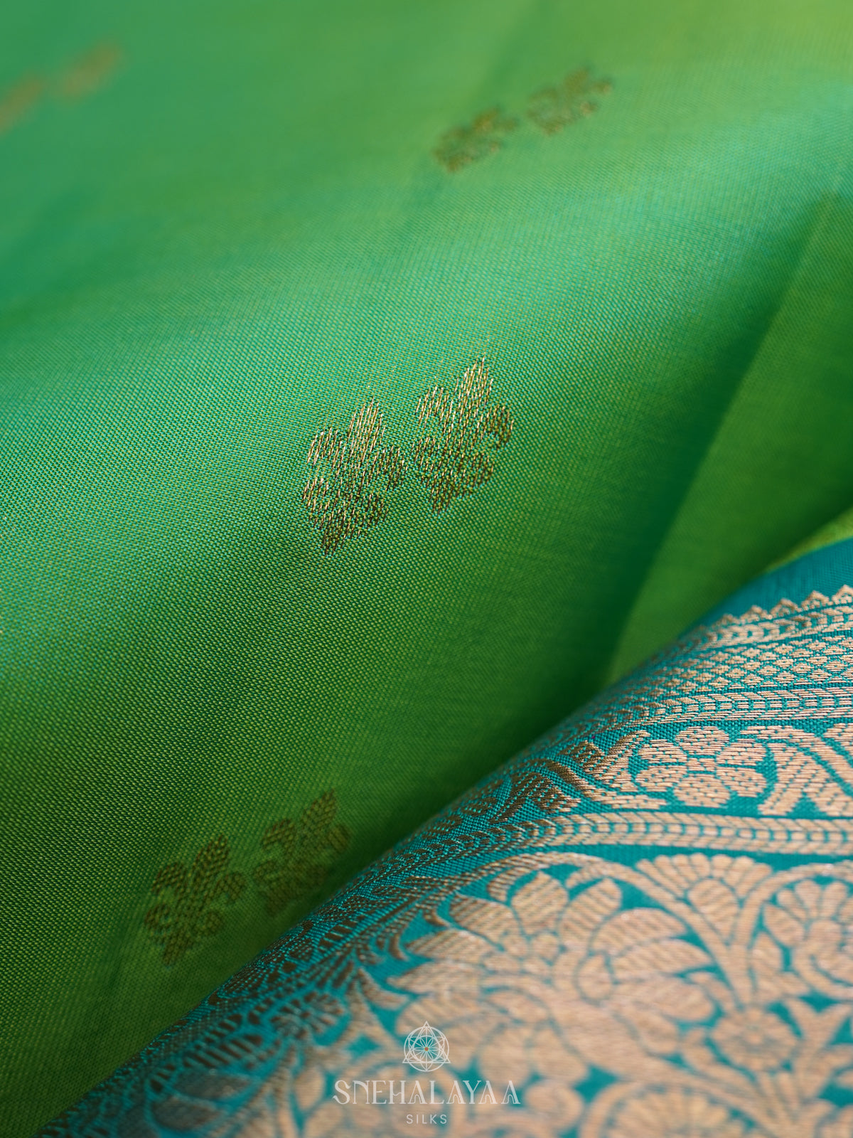 Green Kanjivaram Silk Saree