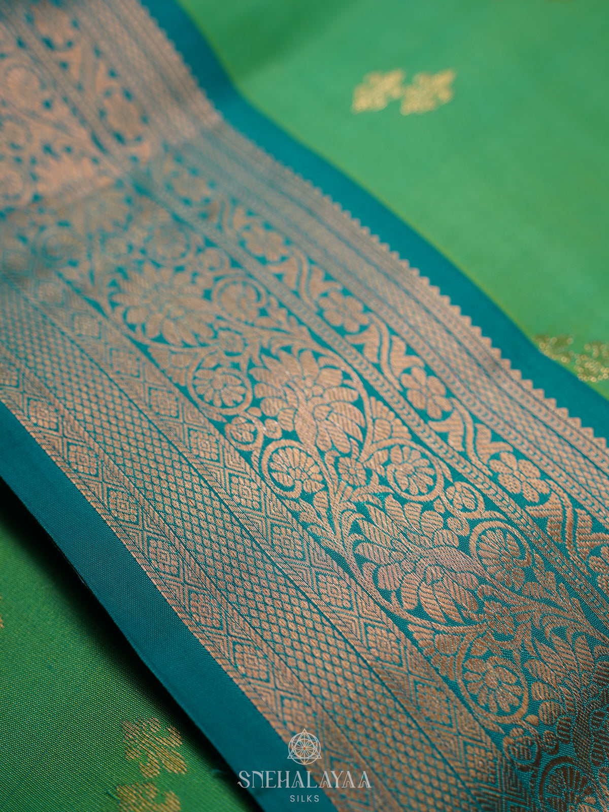 Green Kanjivaram Silk Saree