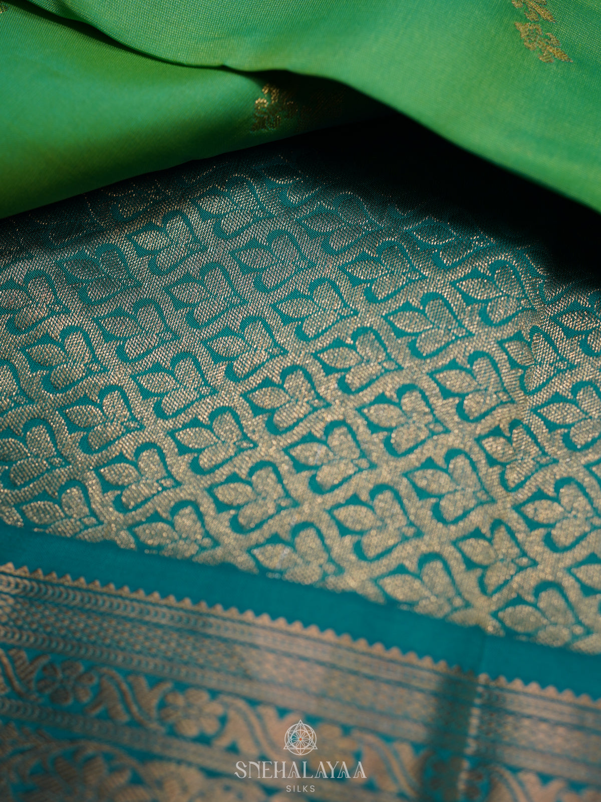 Green Kanjivaram Silk Saree