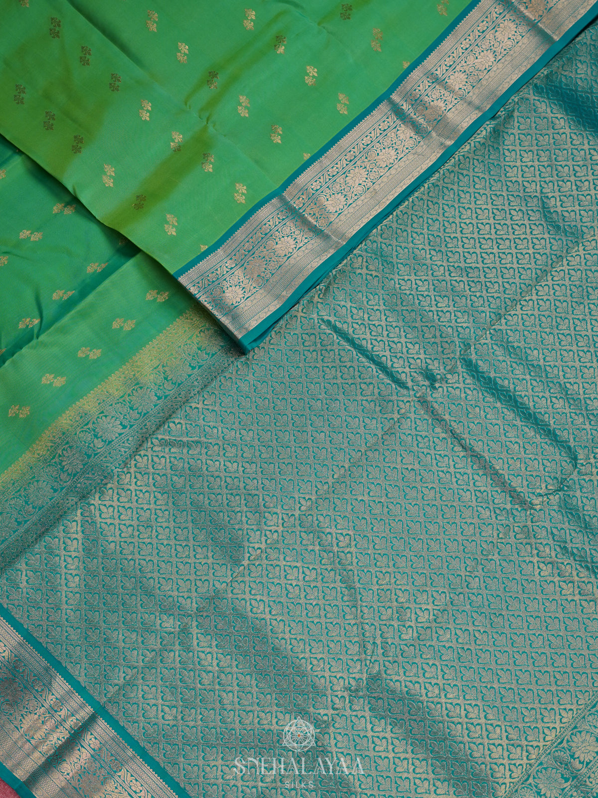 Green Kanjivaram Silk Saree