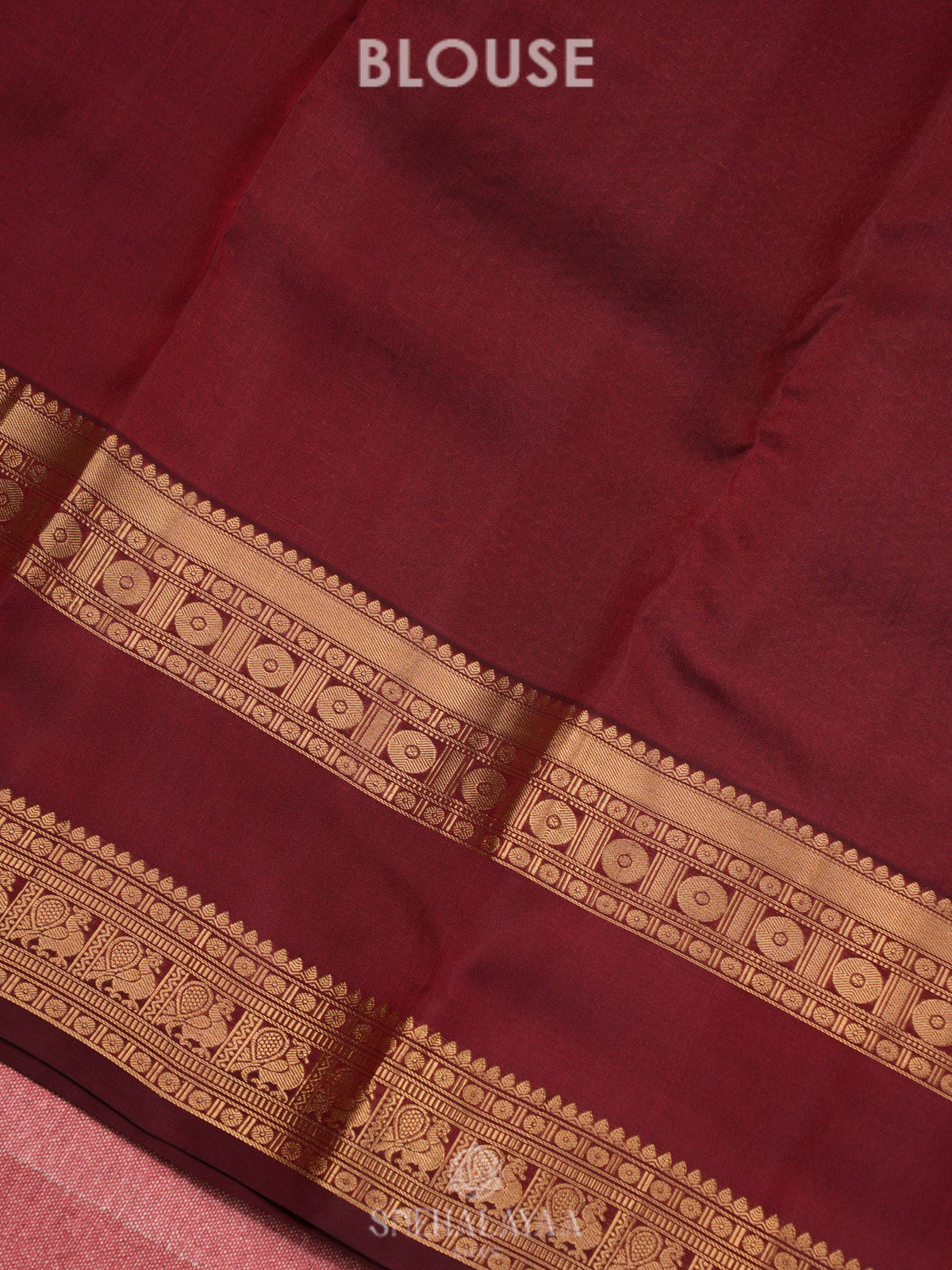 Pink Kanjivaram Silk Saree
