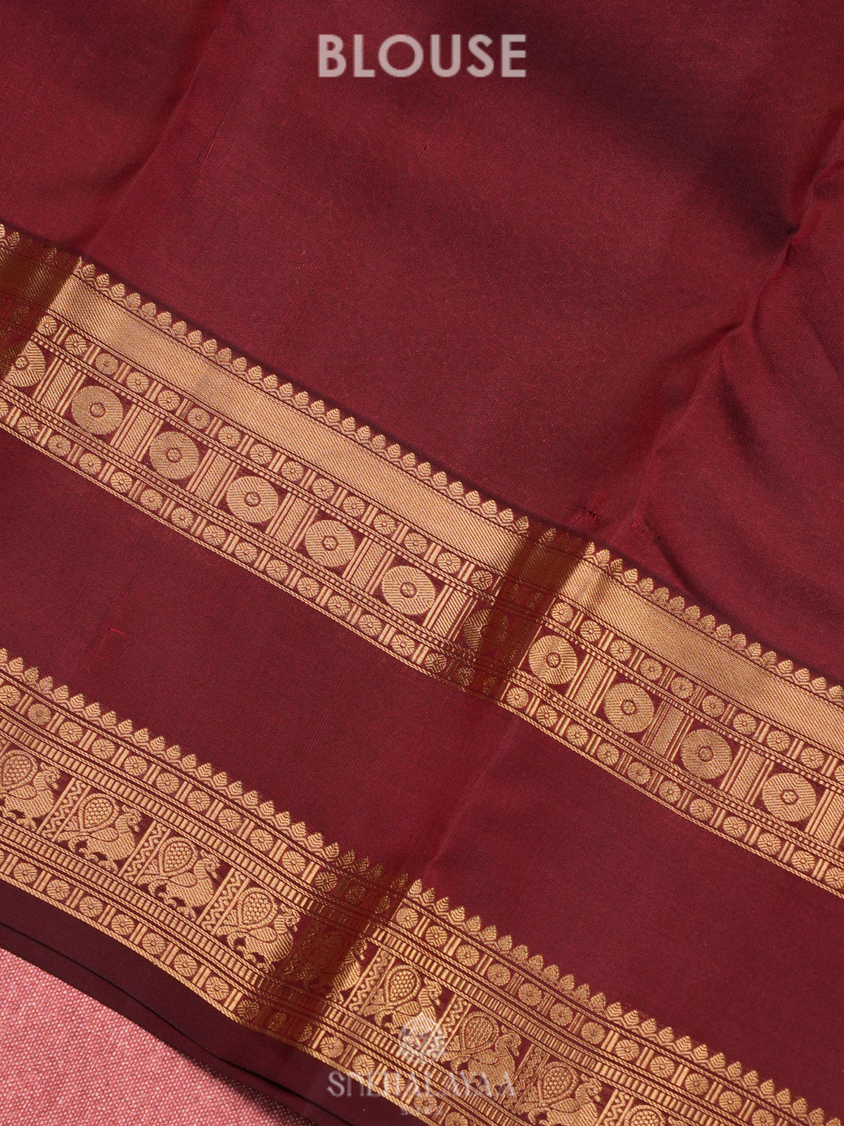Olive Green Kanjivaram Silk Saree