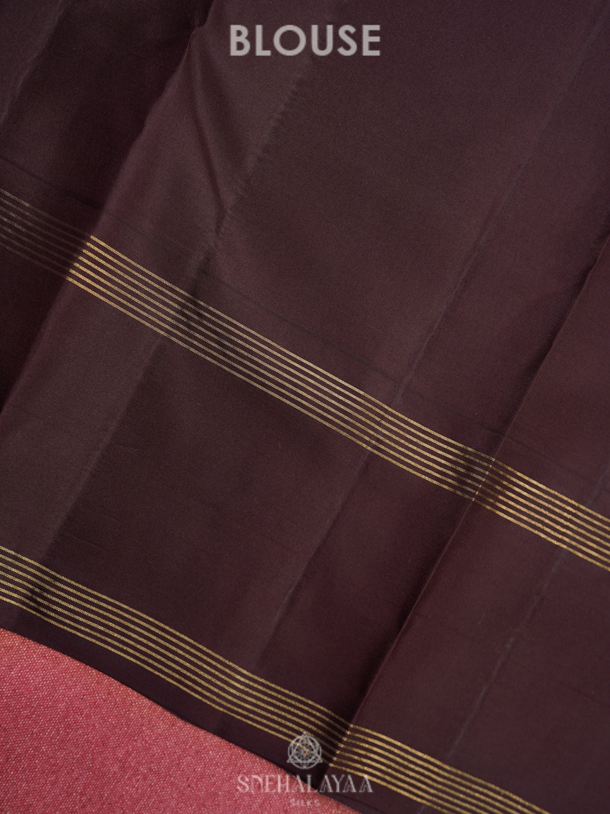 Coffee Brown Kanjivaram Silk Saree