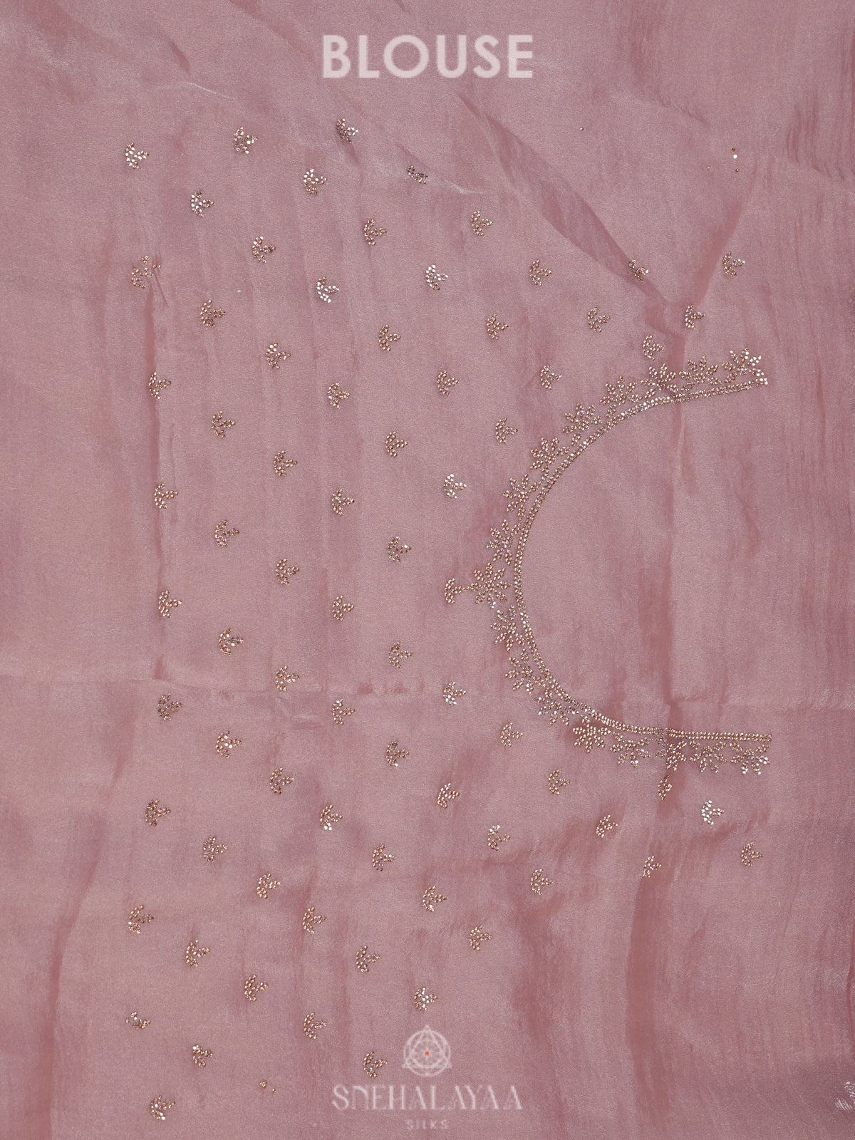 Pink Designer Saree