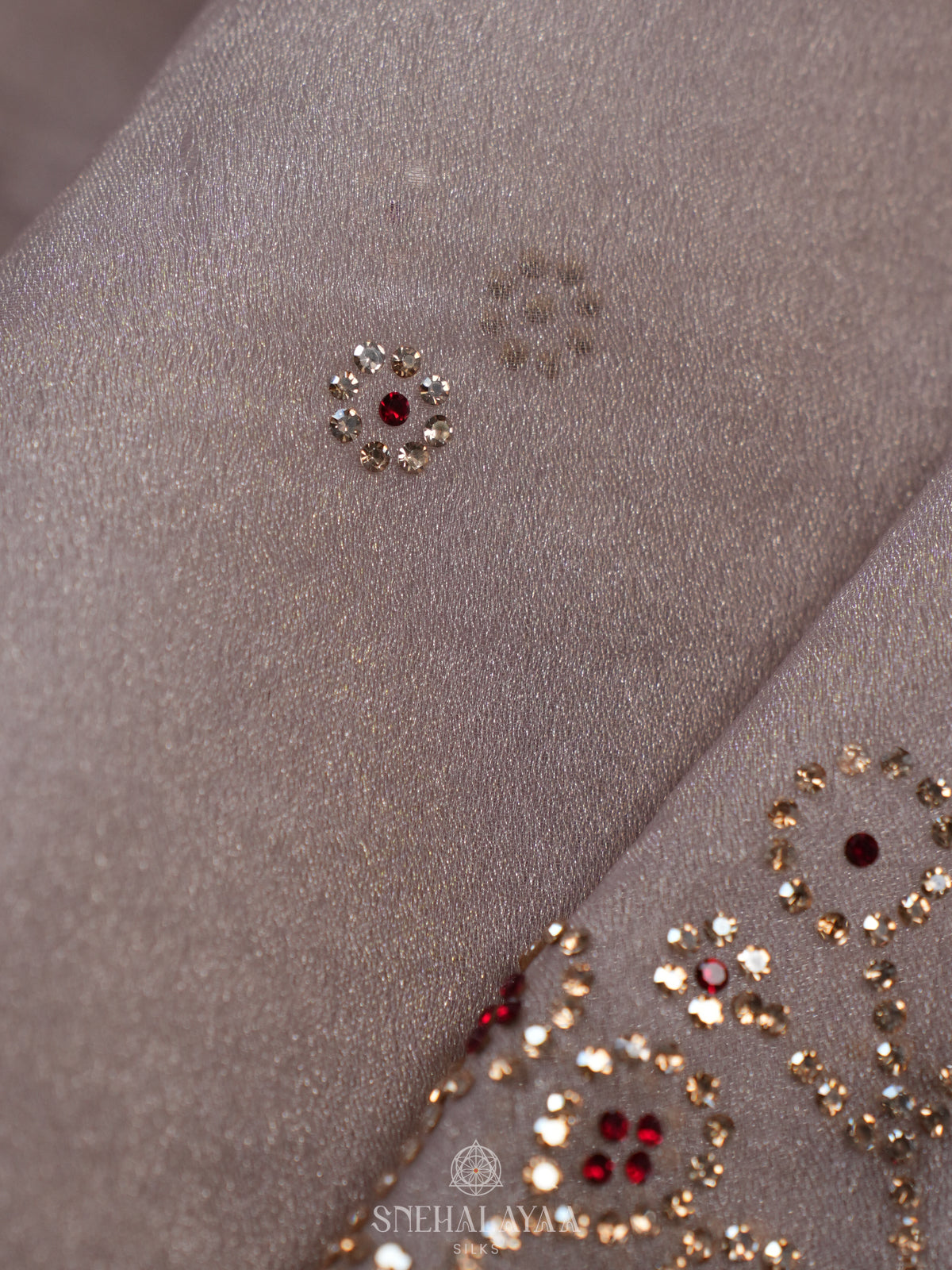 Grey Designer Saree