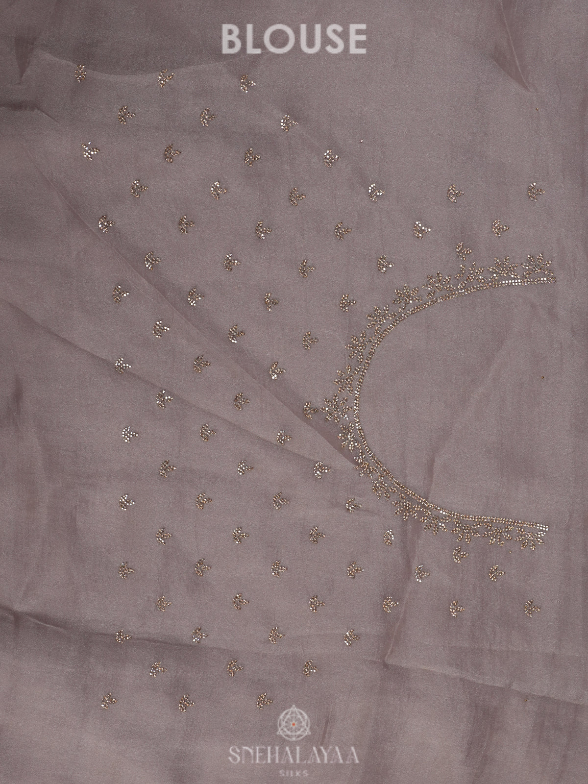 Grey Designer Saree