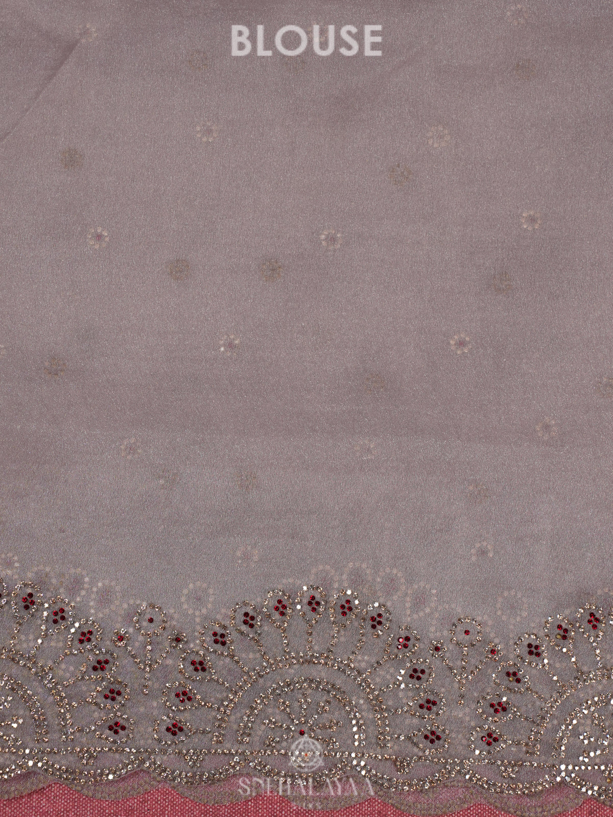 Grey Designer Saree